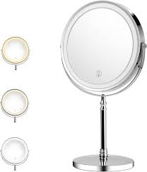 LED Makeup Mirror with Adjustable Lighting